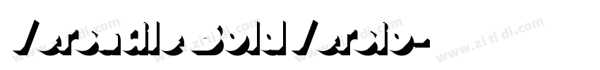 Versatile BoldVersio字体转换 Versatile BoldVersio字体转换